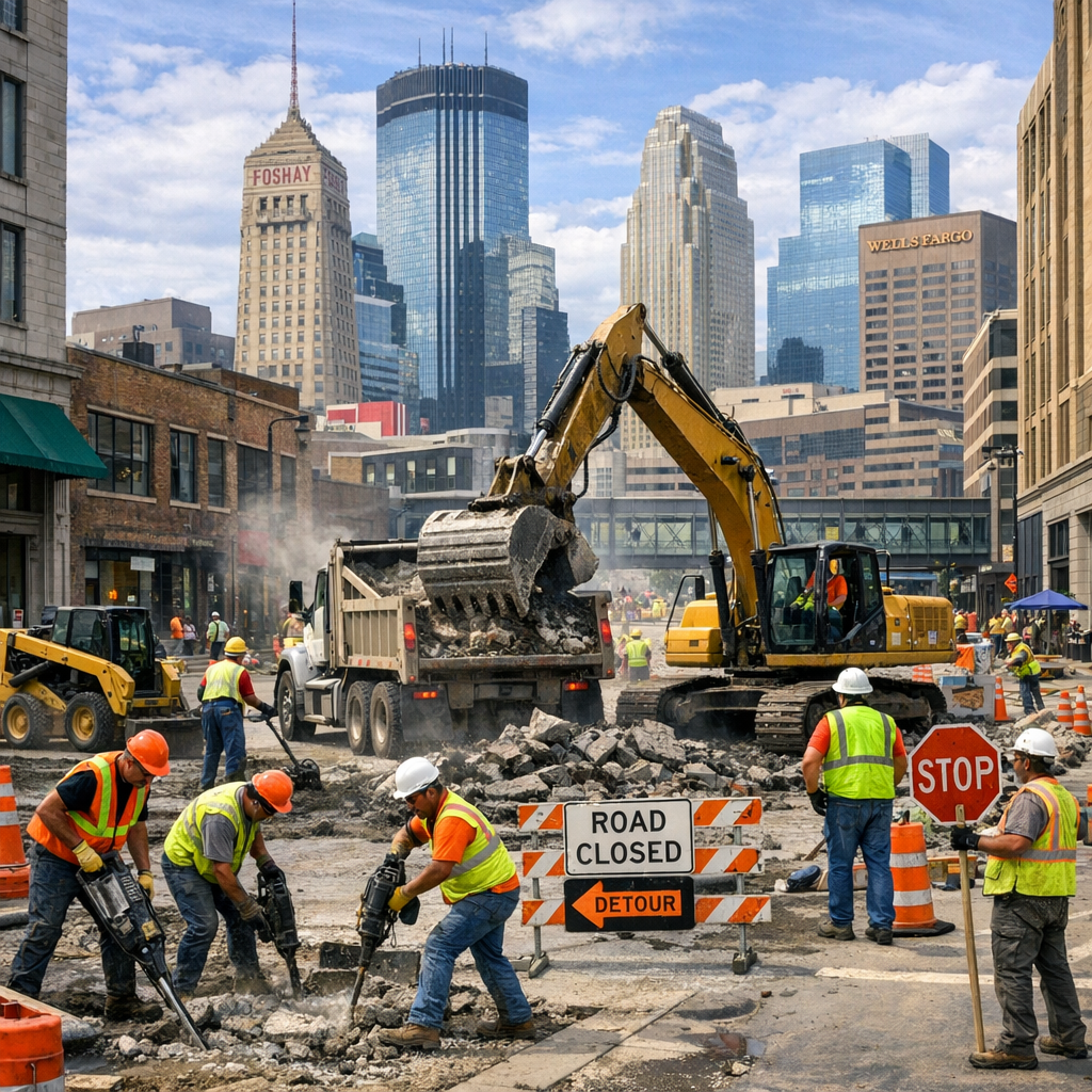 Minneapolis Initiates $323.1 Million Infrastructure Overhaul