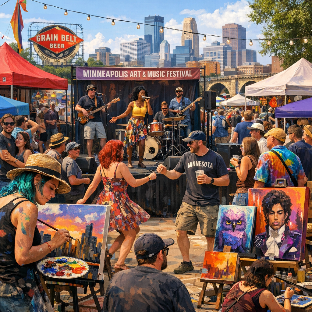 A Guide to Minneapolis’ Vibrant Art and Music Festivals
