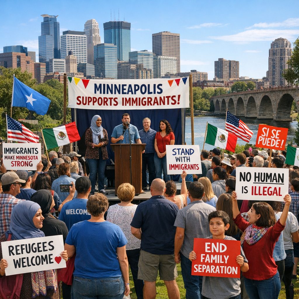 Minneapolis Community Faces Challenges Amid Federal Immigration Enforcement