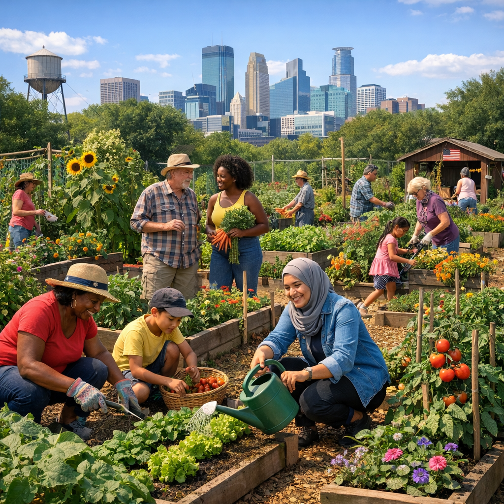 Cultivating Community: The Role of Community Gardens in Minneapolis