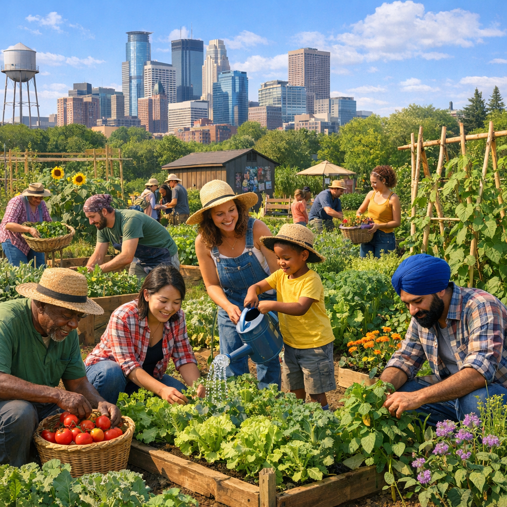 Cultivating Community: The Role of Community Gardens in Minneapolis