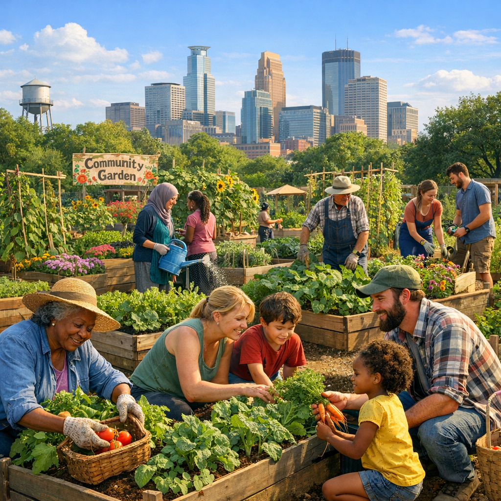 Cultivating Community: The Role of Community Gardens in Minneapolis