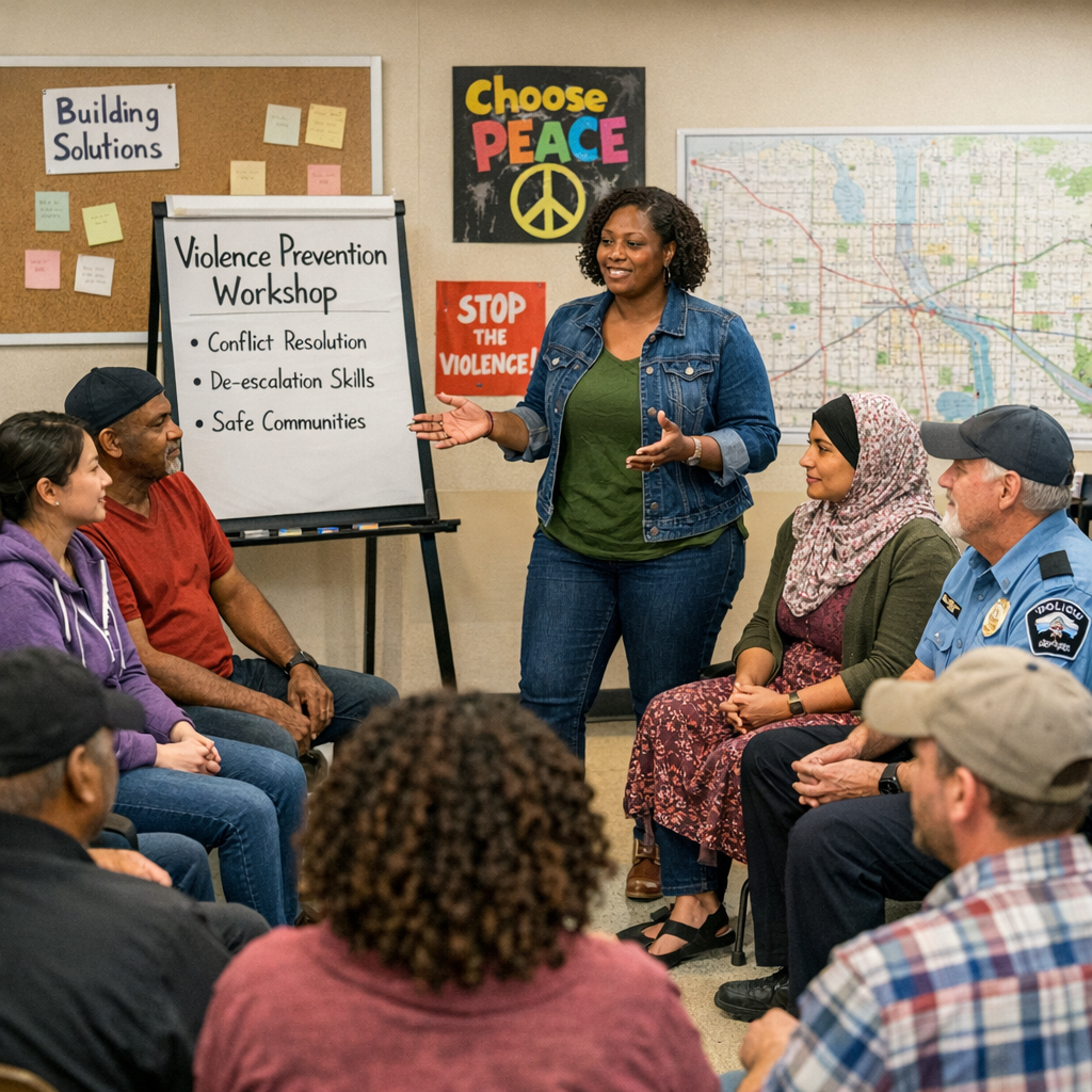Community Initiatives Lead the Charge Against Gun Violence in Minneapolis