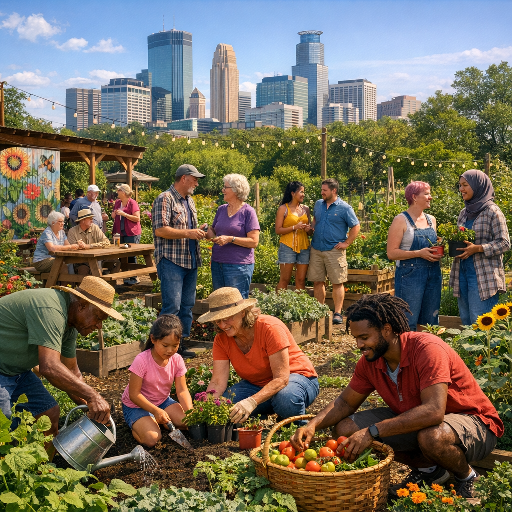 Cultivating Community: The Role of Community Gardens in Minneapolis
