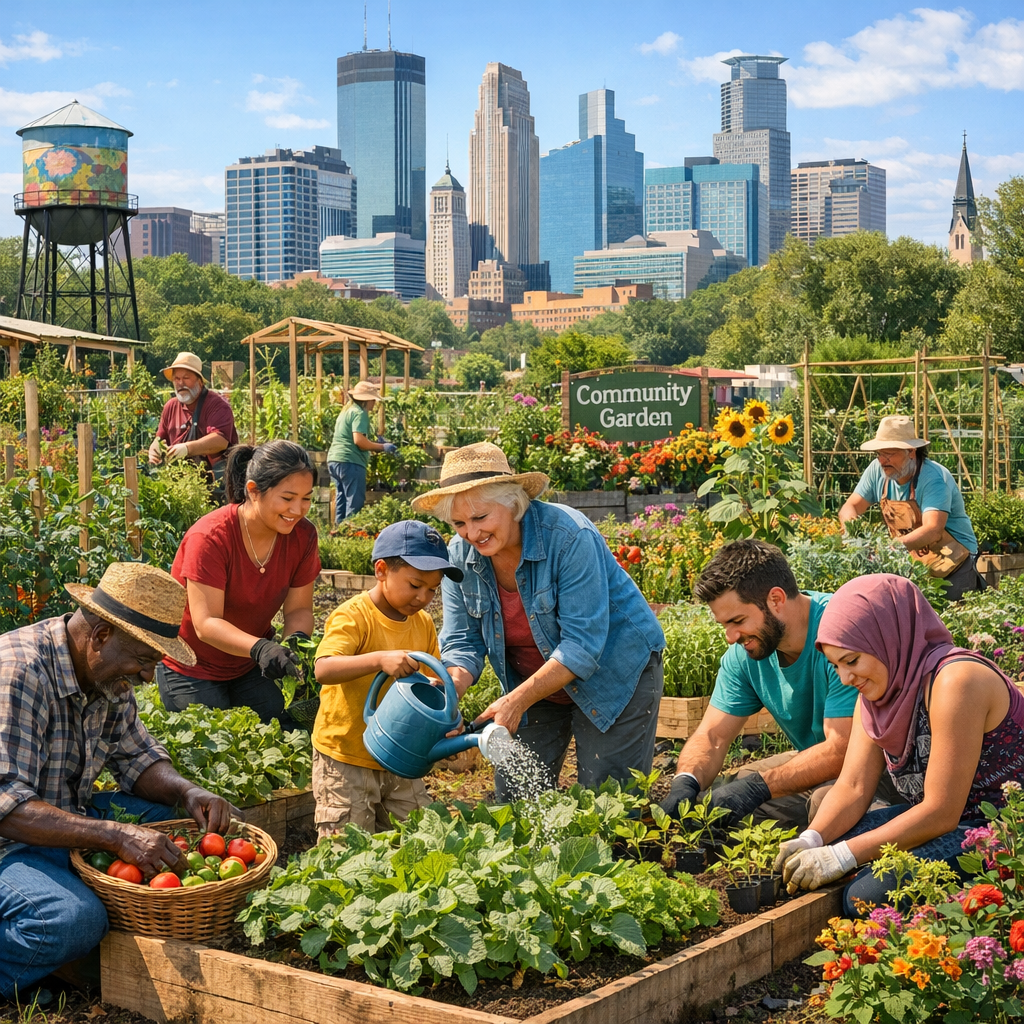Cultivating Community: The Role of Community Gardens in Minneapolis