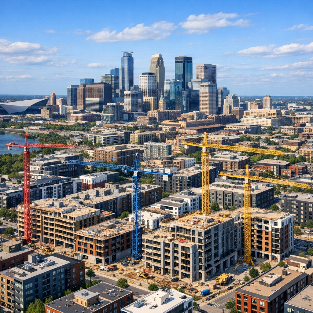 Minneapolis Grapples with Housing Shortage Amid Declining Construction