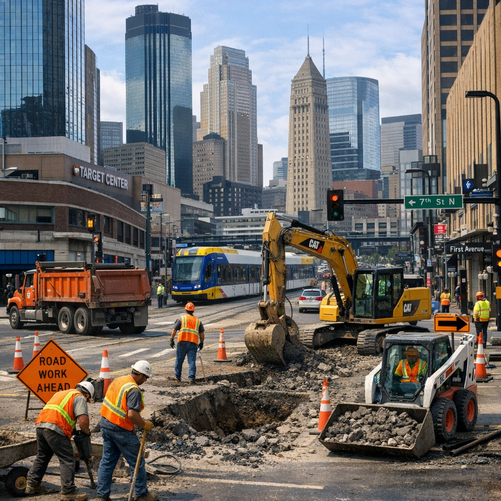 Minneapolis Initiates $323.1 Million Infrastructure Overhaul Across 37 Projects