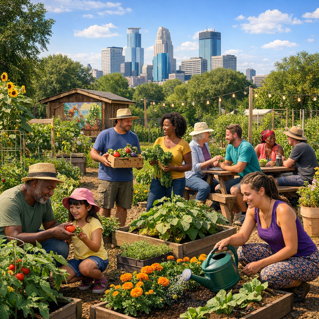 Cultivating Community: The Role of Community Gardens in Minneapolis