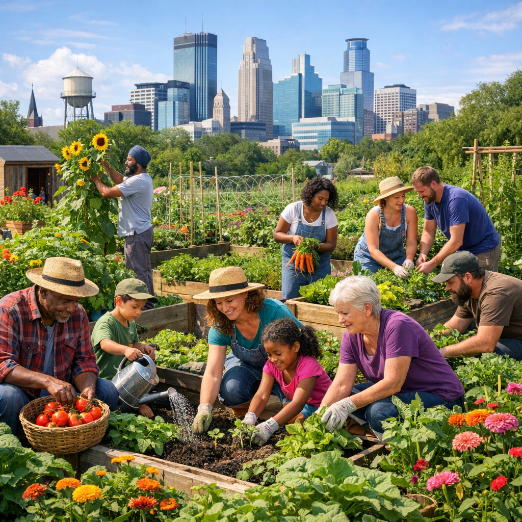 Cultivating Community: The Role of Community Gardens in Minneapolis