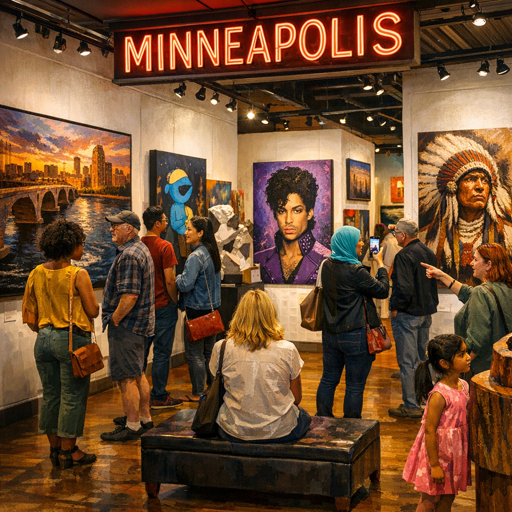 Exploring Minneapolis’ Vibrant Art Scene: A Guide to Must-Visit Galleries