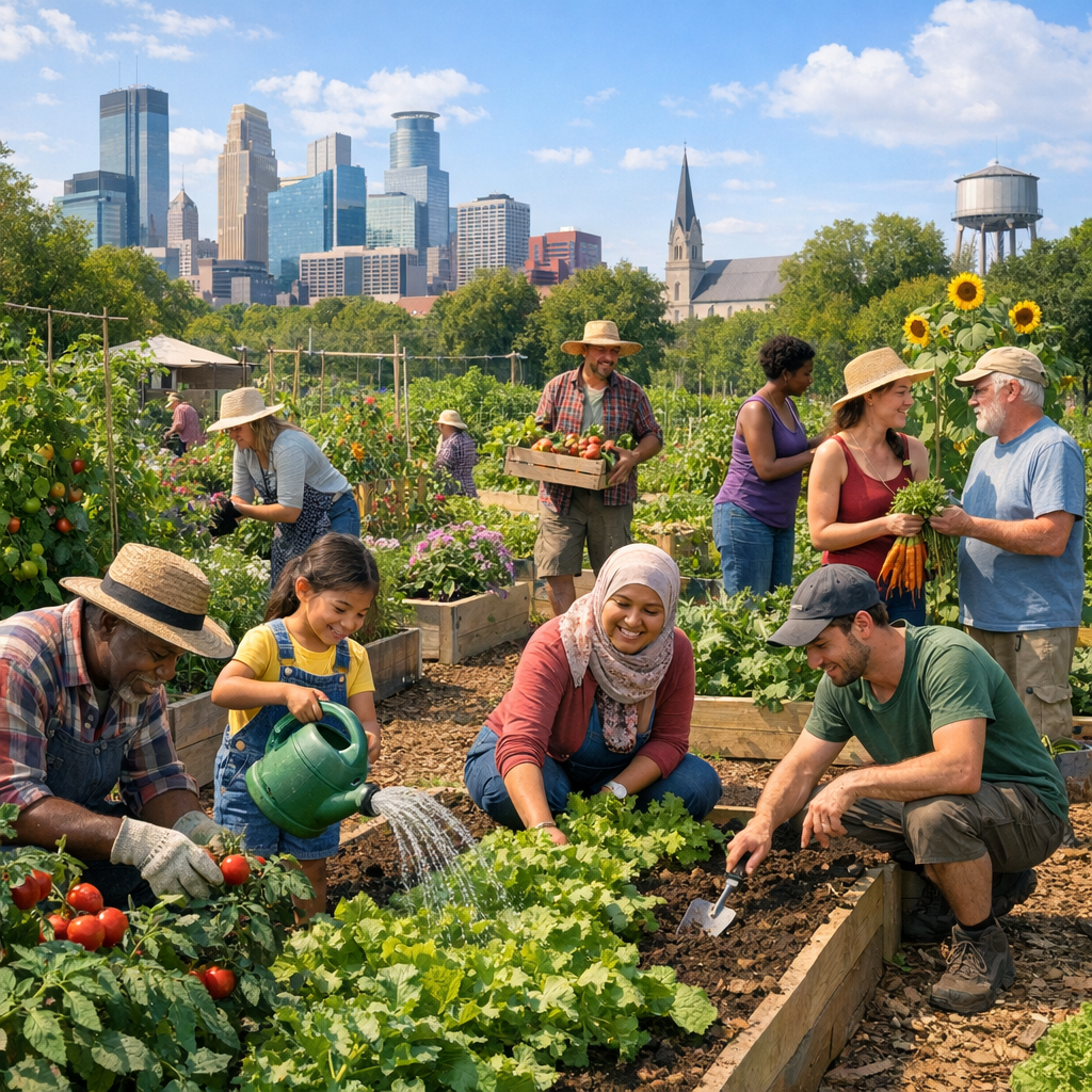 Cultivating Community: The Role of Community Gardens in Minneapolis
