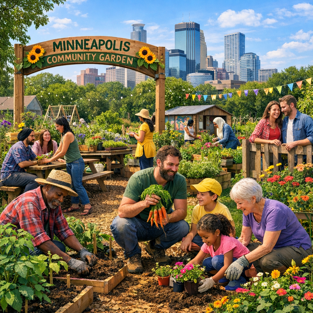 Cultivating Community: The Role of Community Gardens in Minneapolis