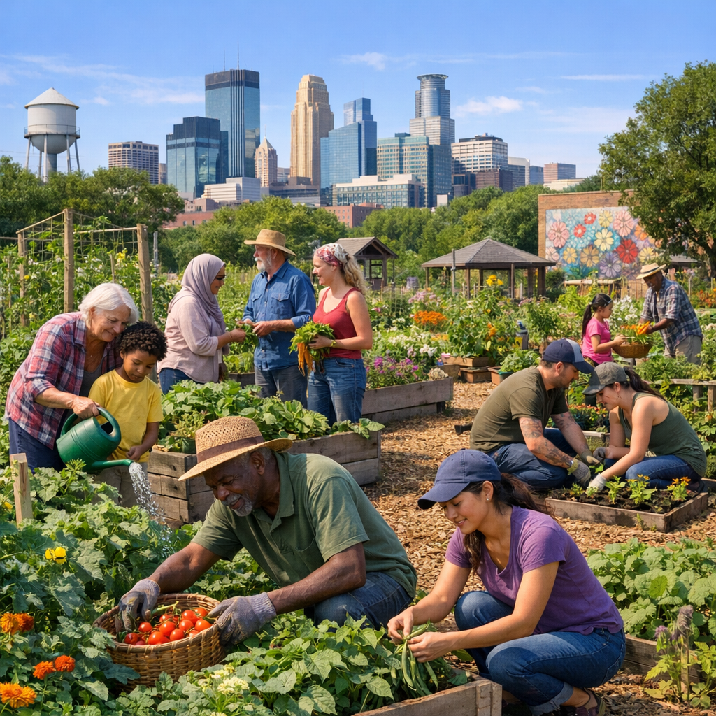 Cultivating Community: The Role of Community Gardens in Minneapolis