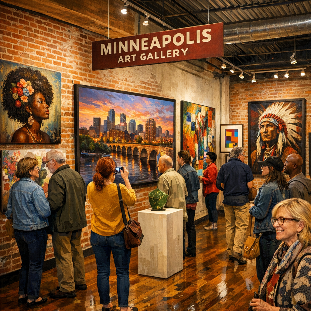 Exploring Minneapolis’ Vibrant Art Scene: A Guide to Must-Visit Galleries