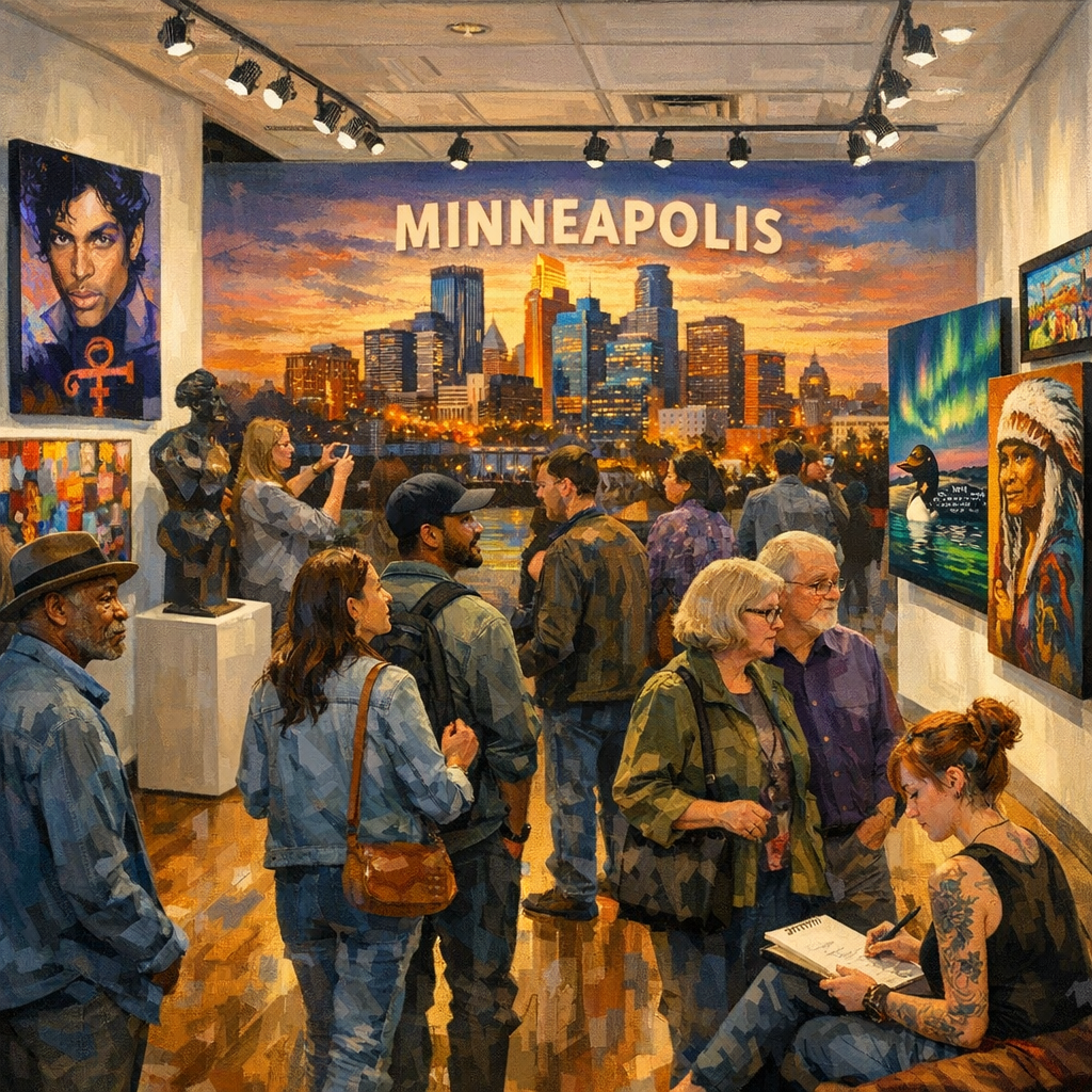 Exploring Minneapolis’ Vibrant Art Scene: A Guide to Must-Visit Galleries
