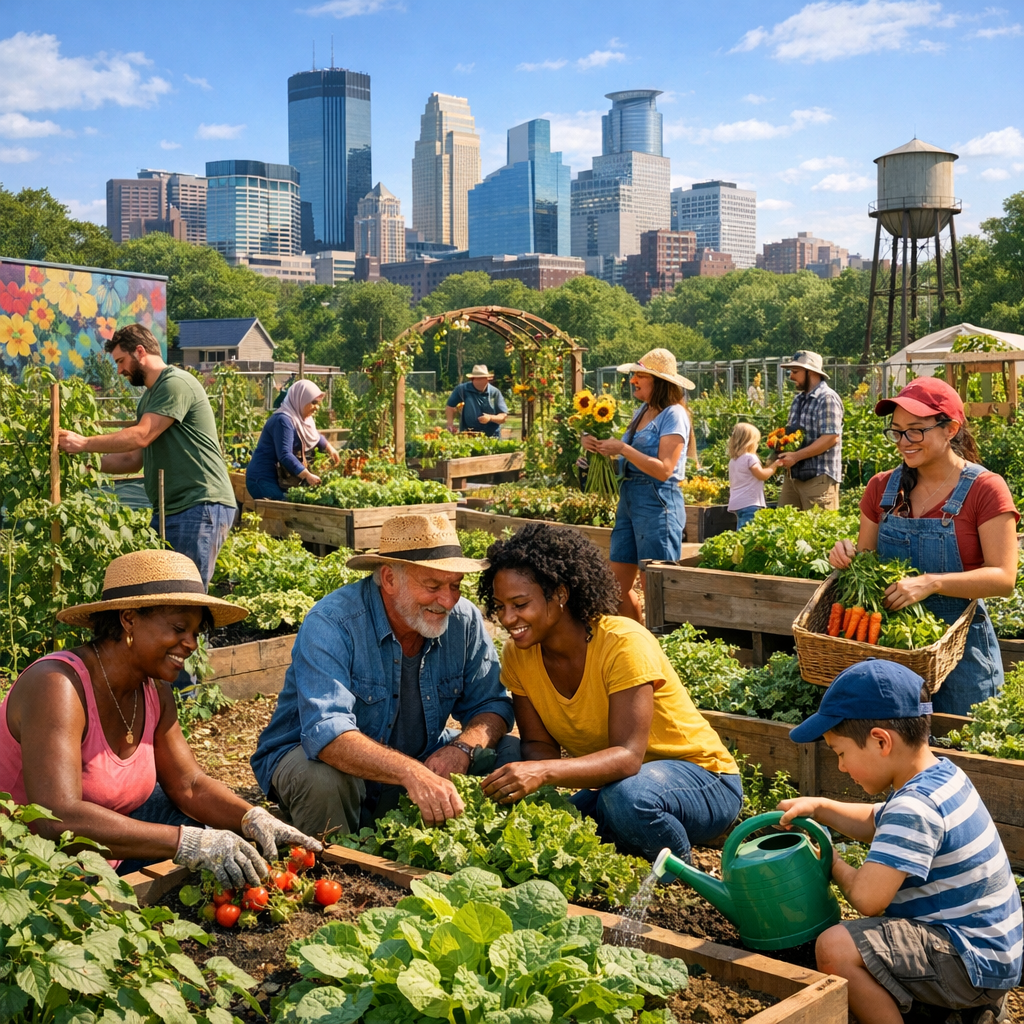 Cultivating Community: The Role of Community Gardens in Minneapolis