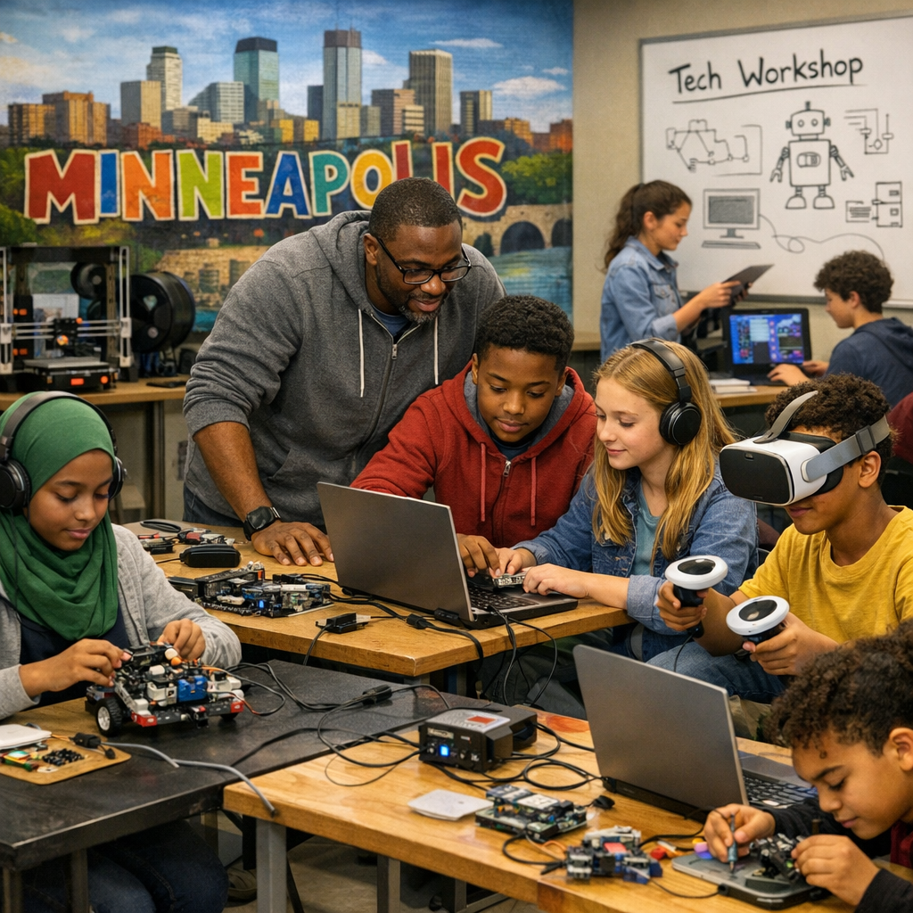 Empowering Minneapolis Youth Through Technology: A Look at Local Initiatives
