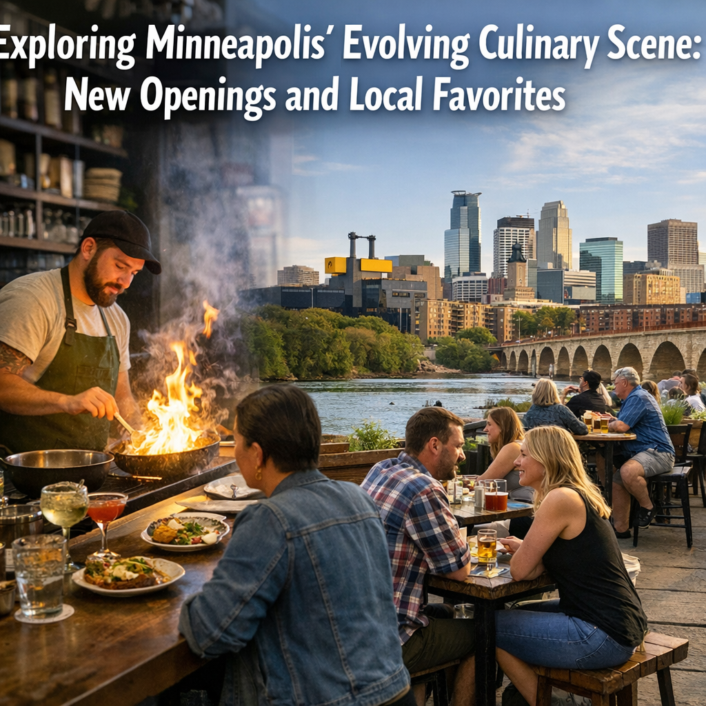 Exploring Minneapolis’ Evolving Culinary Scene: New Openings and Local Favorites