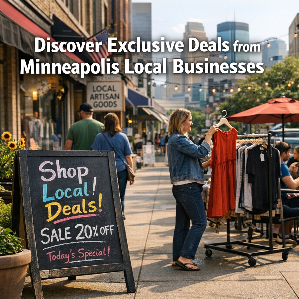 Discover Exclusive Deals from Minneapolis Local Businesses