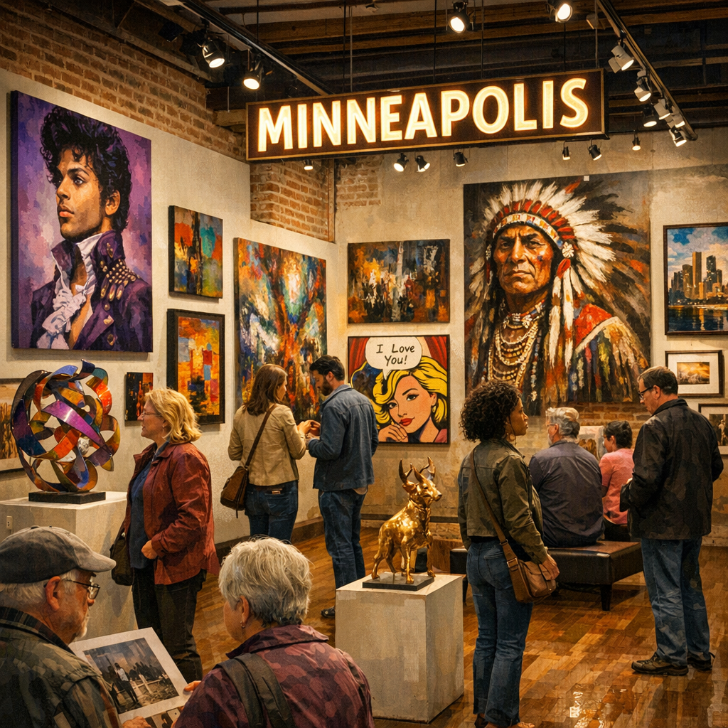 Exploring Minneapolis’ Vibrant Art Scene: A Guide to Must-Visit Galleries