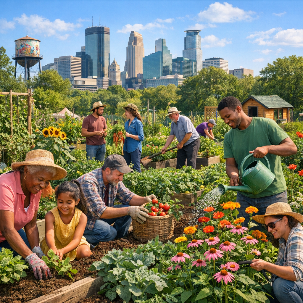 Cultivating Community: The Role of Community Gardens in Minneapolis